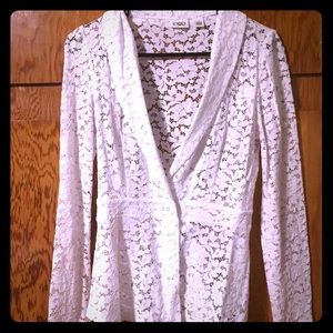 White Lace women’s small blazer